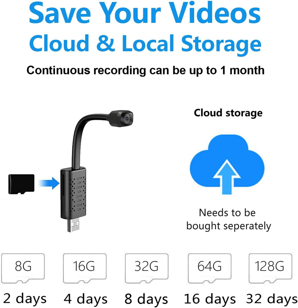 Indoor Security Camera WiFi, HD 1080P IP Camera with Motion Detection, Night Vision, Cloud Storage B9401