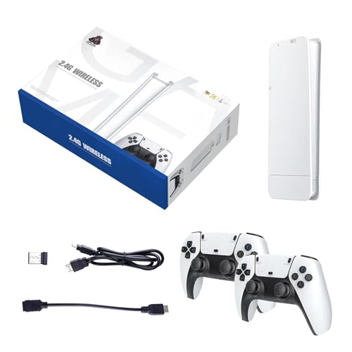 Wireless Retro Game Console with 20000+ Games, 64G, 9 Emulators, Dual Controllers O1790