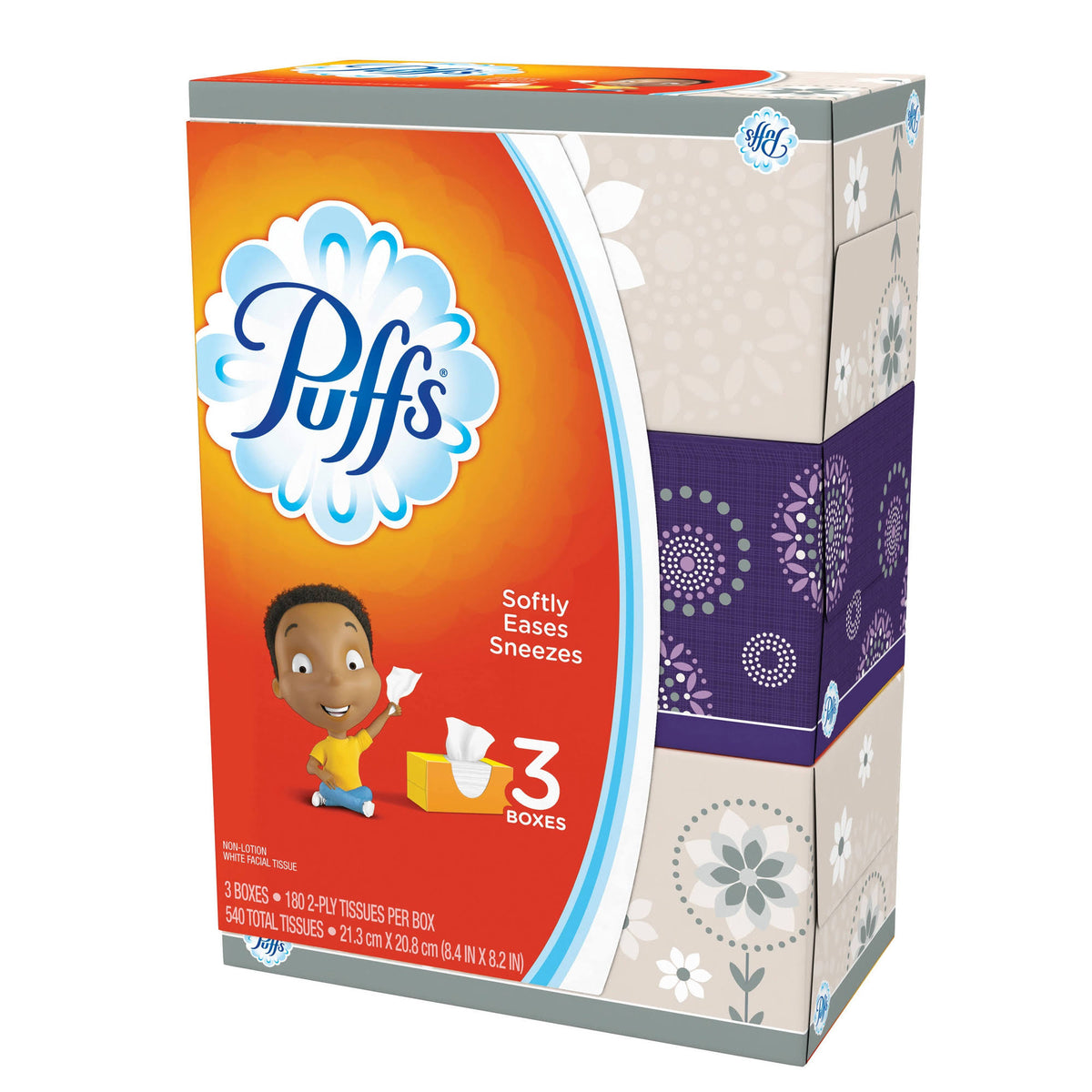 Facial Tissue 2-Ply White Pack of 3 V215623