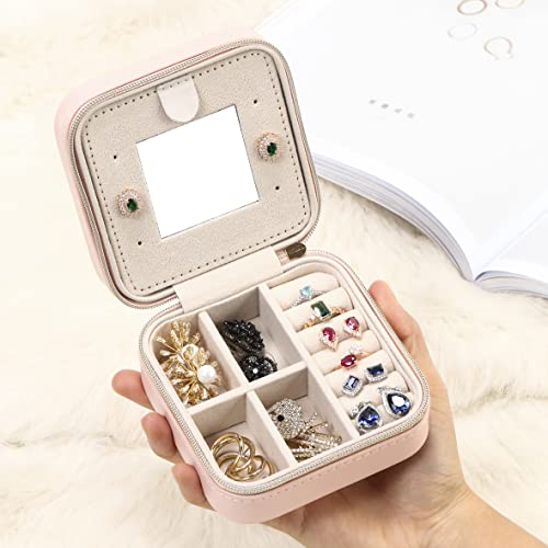 Mini Blue Jewelry Travel Case D6777