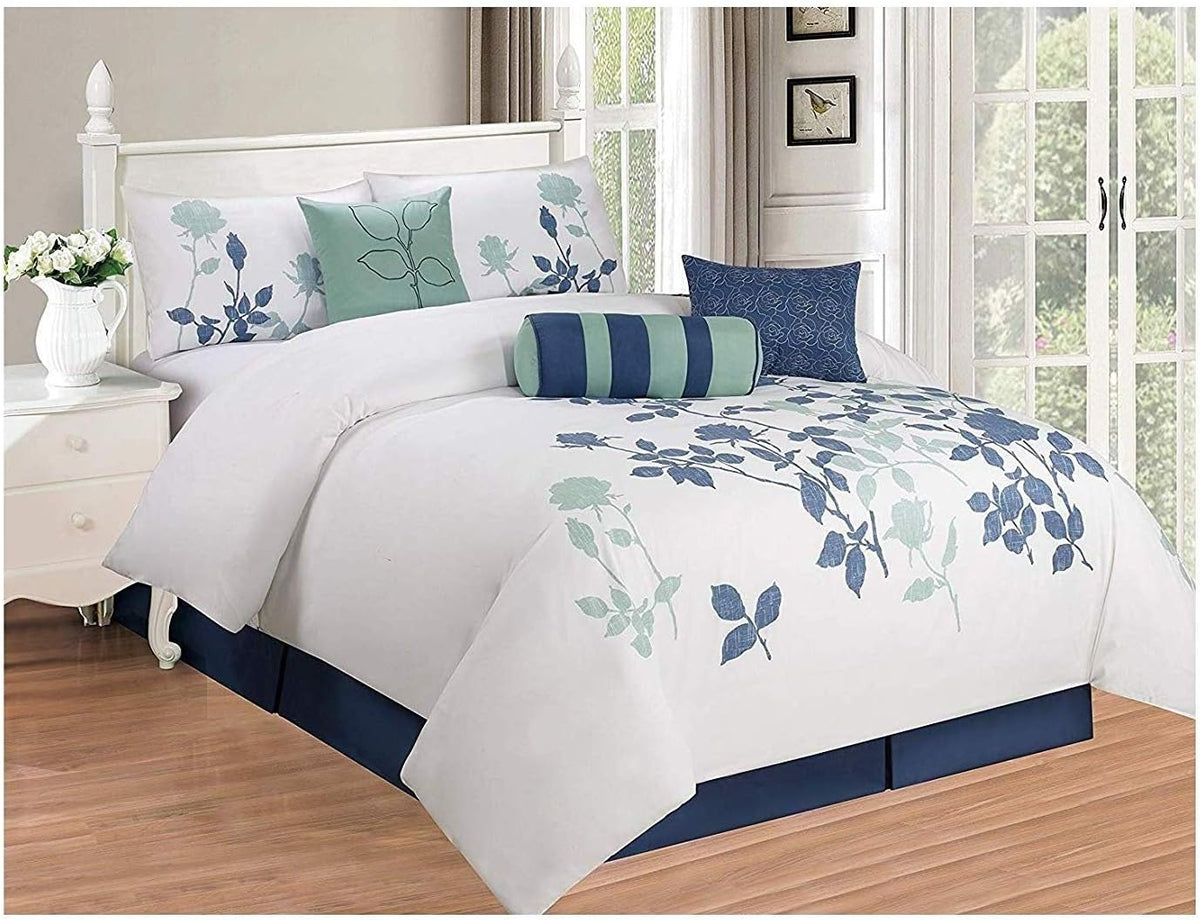 4 Piece Curtain Set with Attached Sheer Backing G12534