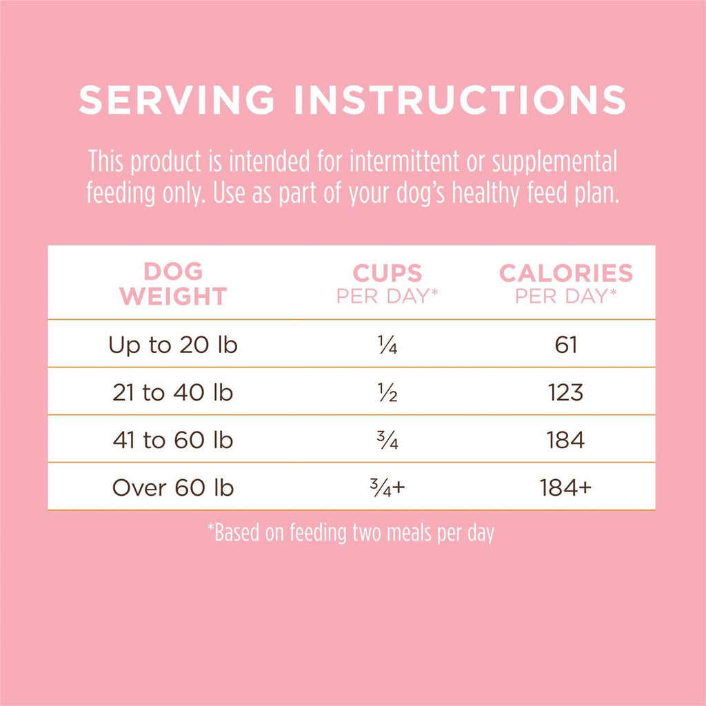 Frozen Dog Food Topper Y16232