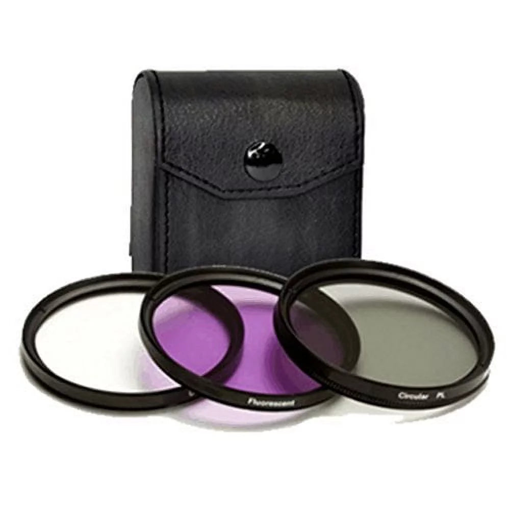 55mm 3-Piece Coated Filter Kit + Cleaning Kit M660858