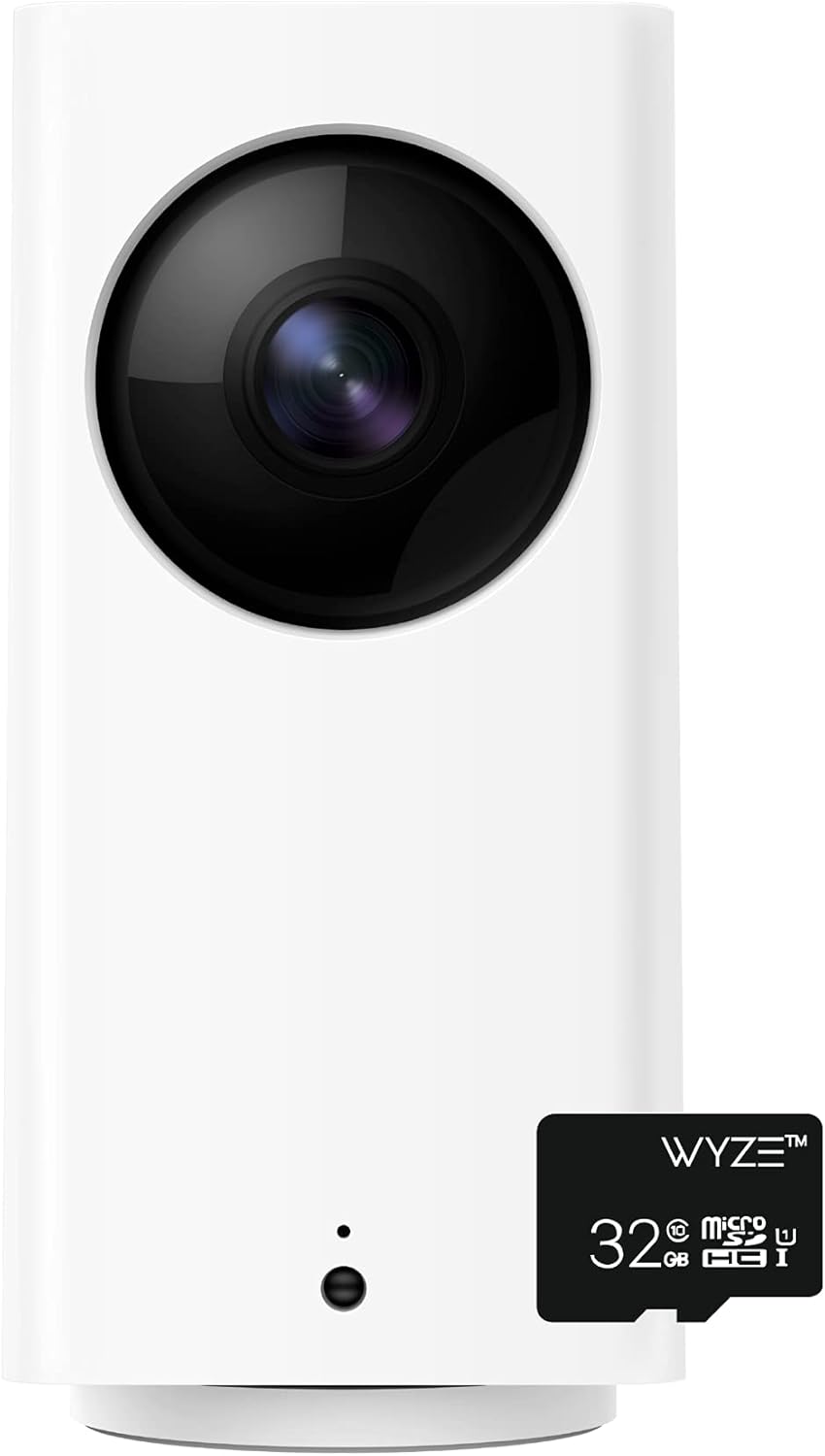 1080p Pan/Tilt/Zoom Indoor Camera with 32GB MicroSD Card Y435