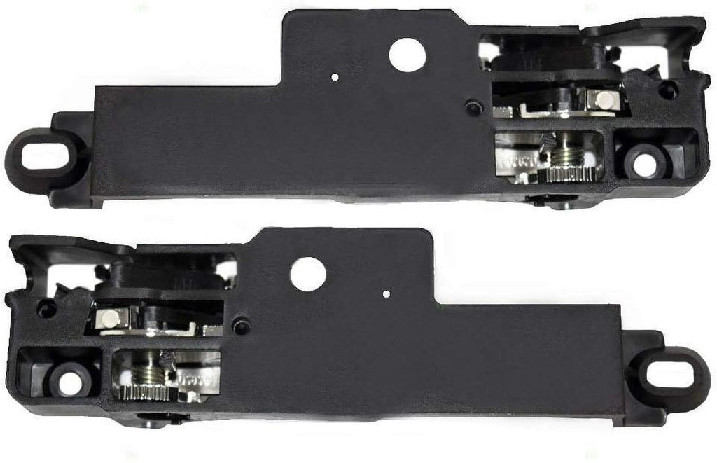Front Left & Front Right Door Handle with Chrome Lever 2 Pc Set T37127