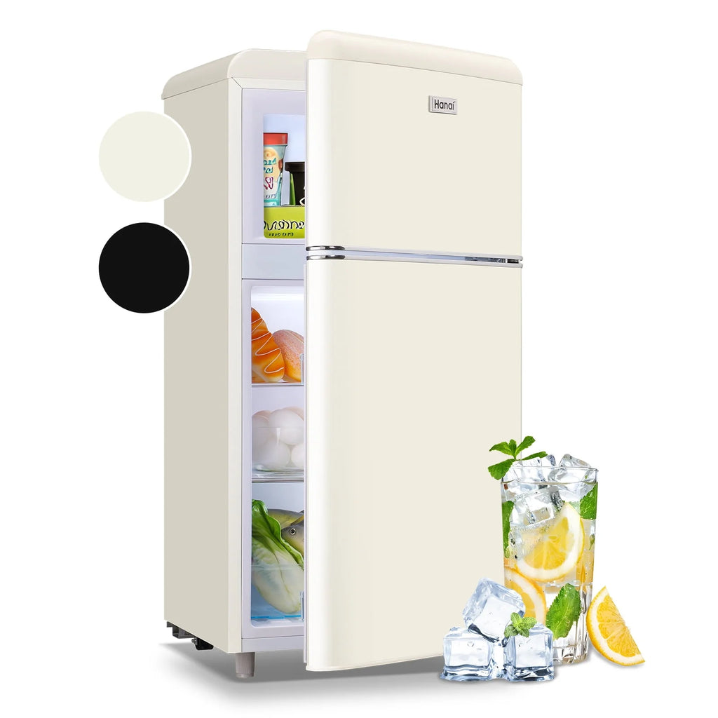 3.5 Cu.ft Retro Mini Fridge with Freezer C373