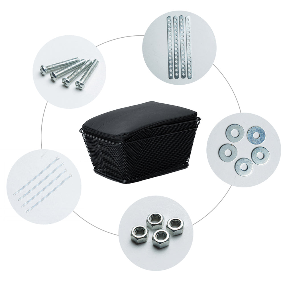 Bicycle Basket with Waterproof Cover O1318
