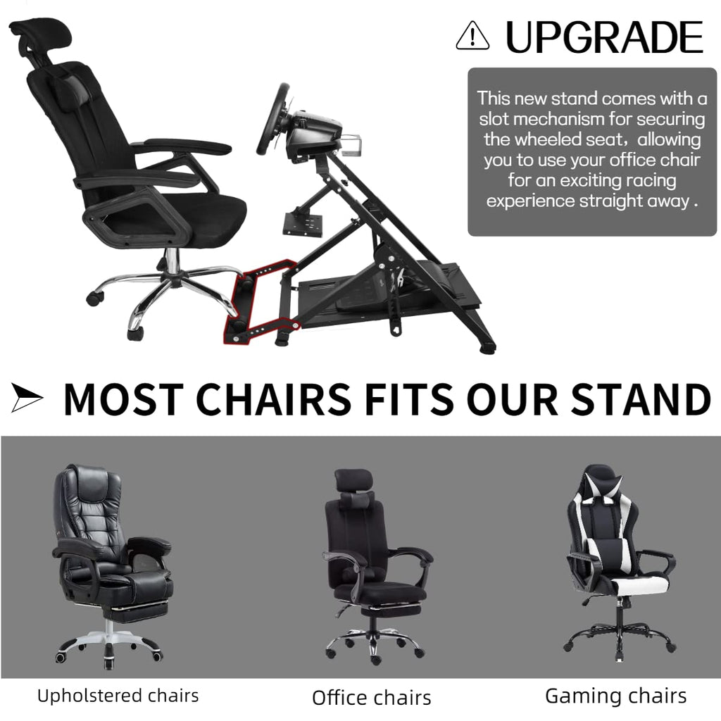 Racing Game Steering Wheel Stand J515