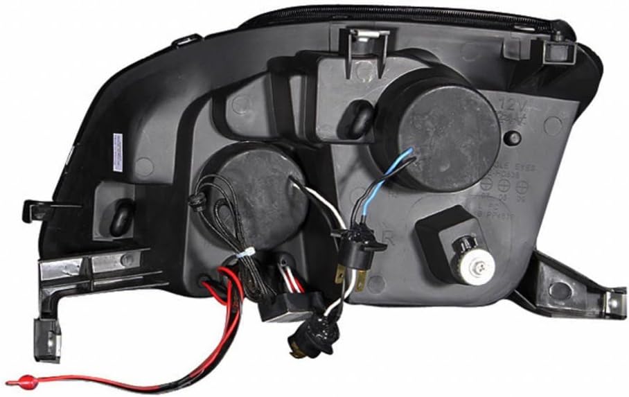 Projector Headlights with Halo Black LED S253