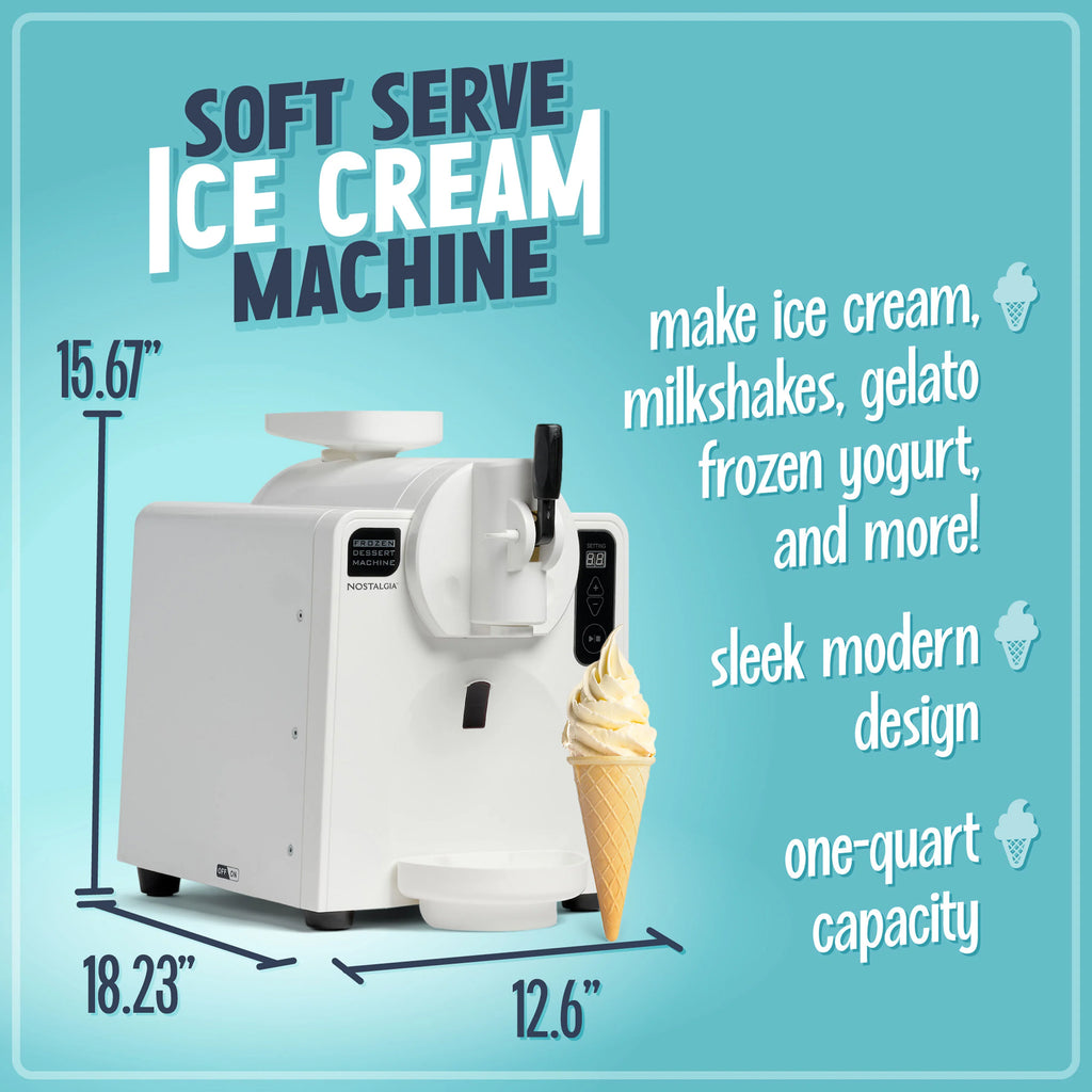 Frozen Dessert Maker White G418