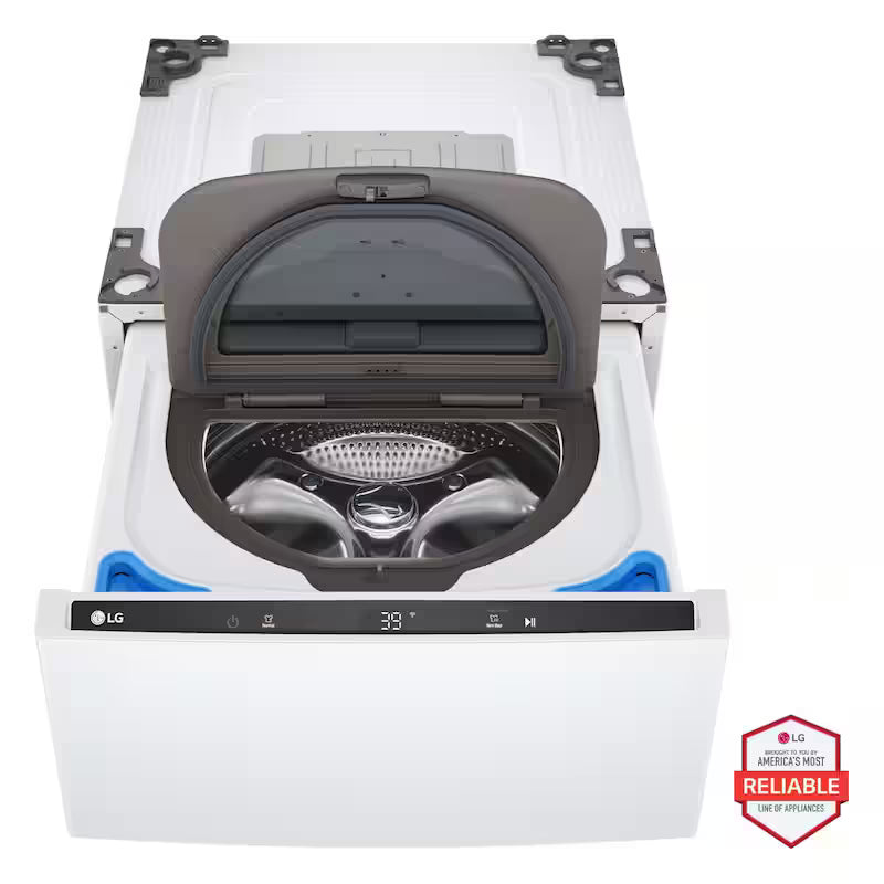 Laundry Pedestal Washer with Slim DD Motor in White S42284