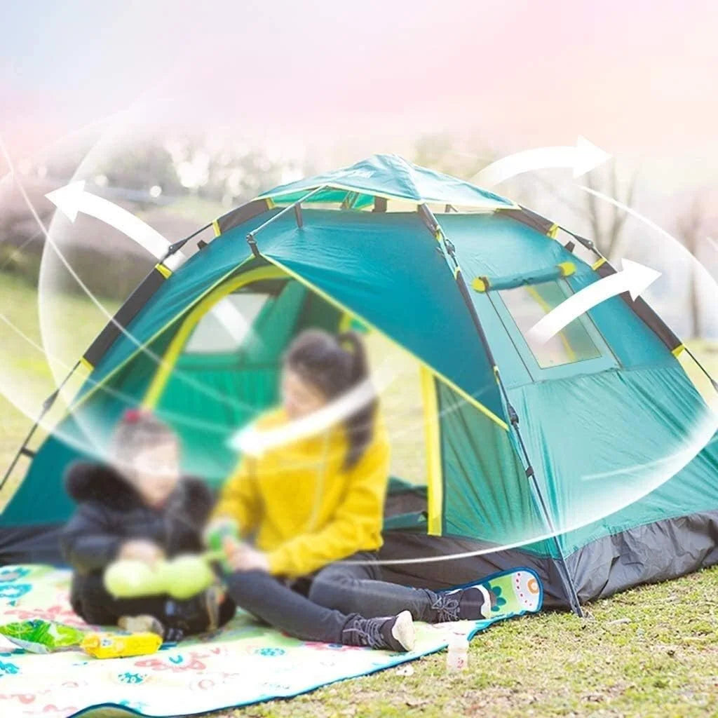 Instant Pop Up Waterproof Windproof Camping Tent B8990