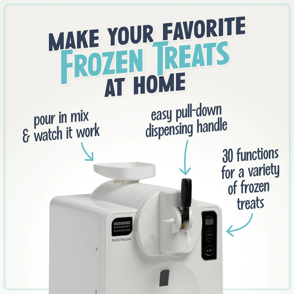 Frozen Dessert Maker White G418