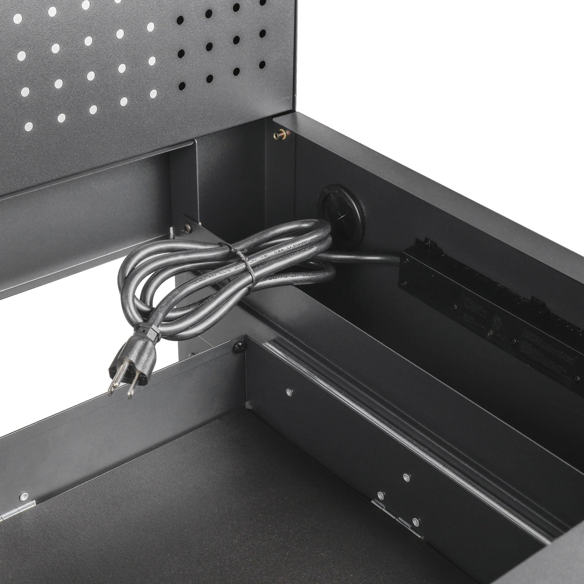 45-in Steel Multipurpose Workbench with LED Light & Power Strip X1673