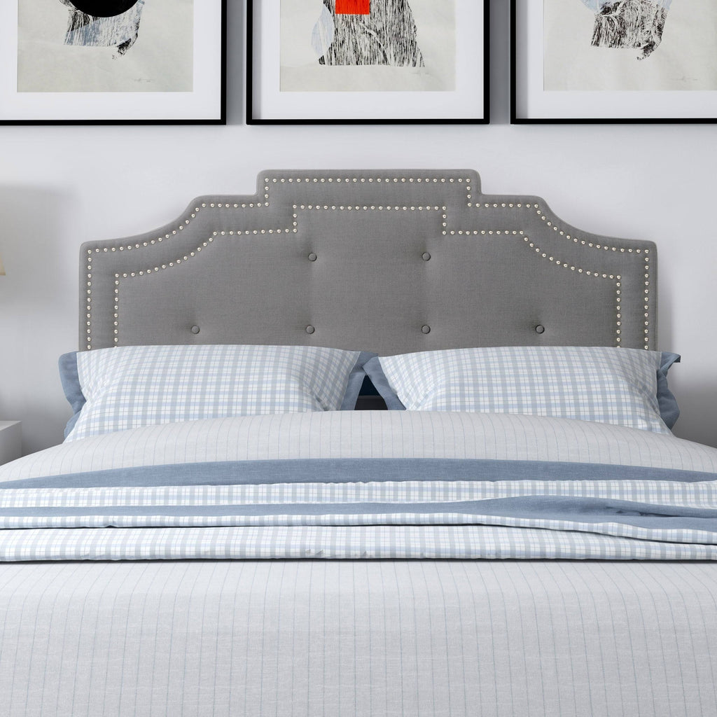 Cream Button Tufted Headboard G325