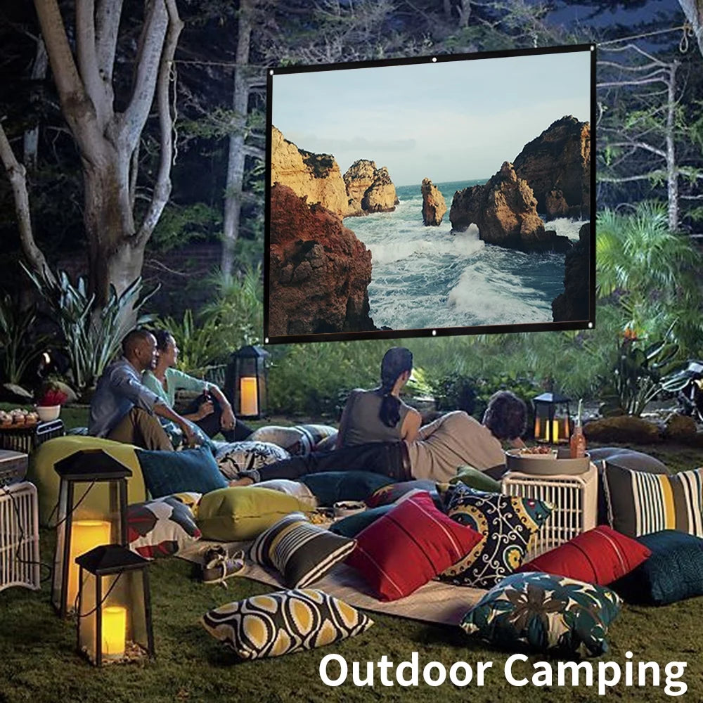 150 inch 4K 16:9 Foldable Portable Projector Screen E93534