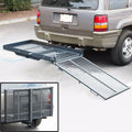 Folding Hitch Cargo Carrier Rack 500LBS T625