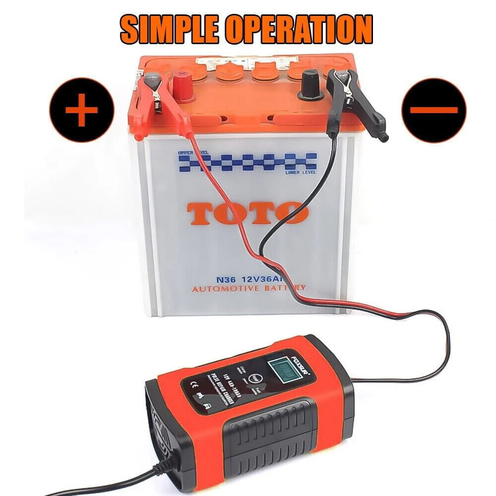 2 Pack 12V Automatic Battery Charger Maintainer U65792