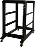 4 Post 19 inch Adjustable Cold Rolled Steel Server Rack F265