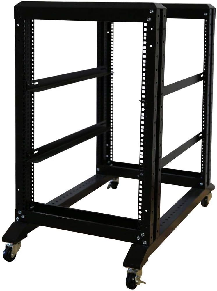 4 Post 19 inch Adjustable Cold Rolled Steel Server Rack F265