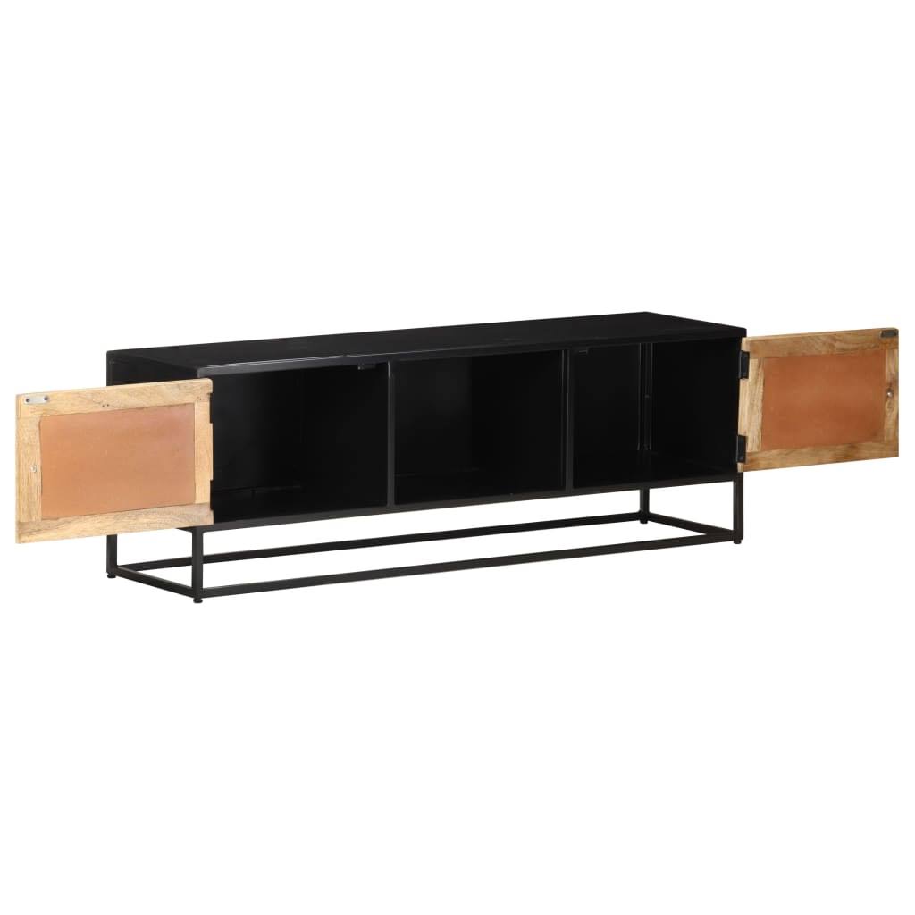 TV Cabinet Rough Mango Wood Q396572