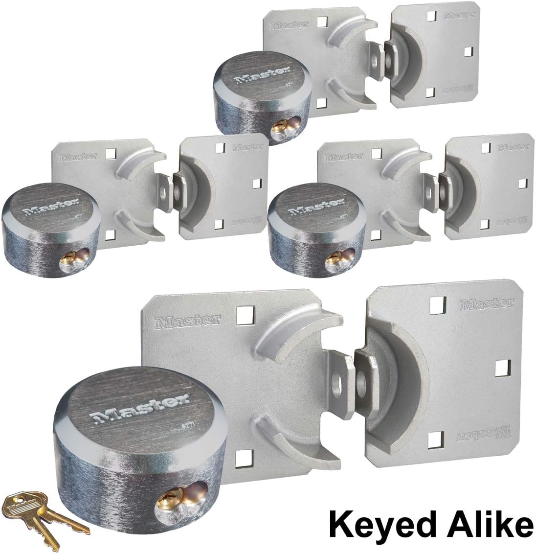 Keyed Alike Padlocks Pack of 2 O831305