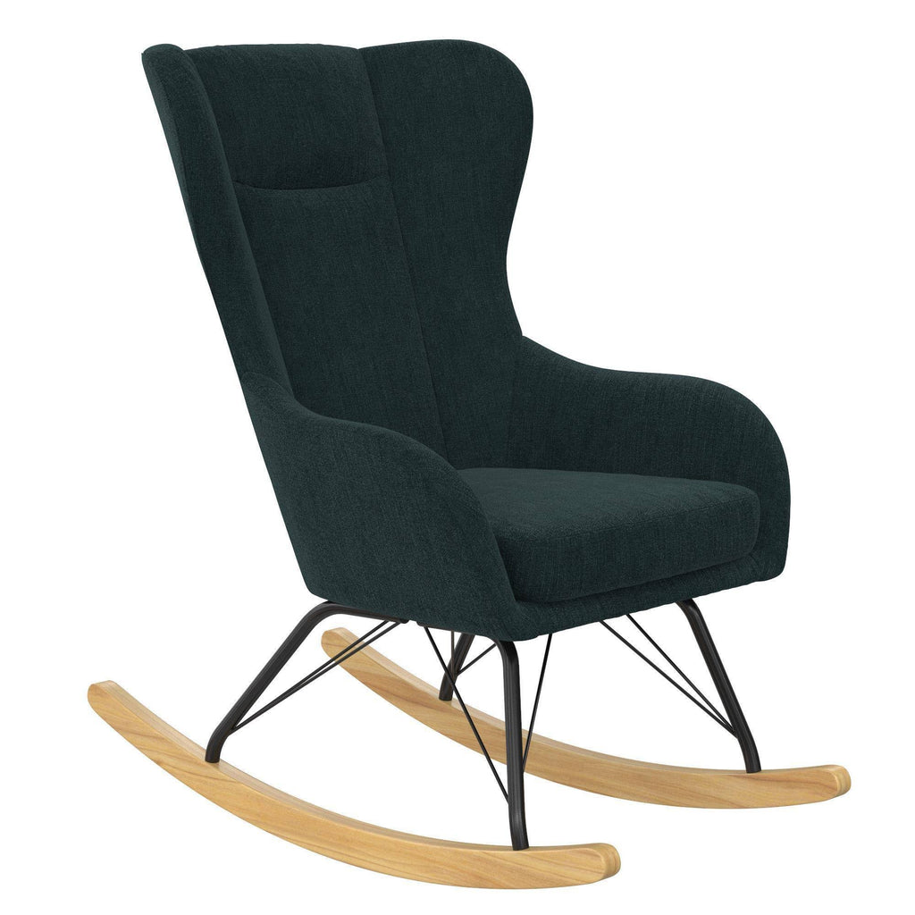 Blue Wingback Rocker Z944000
