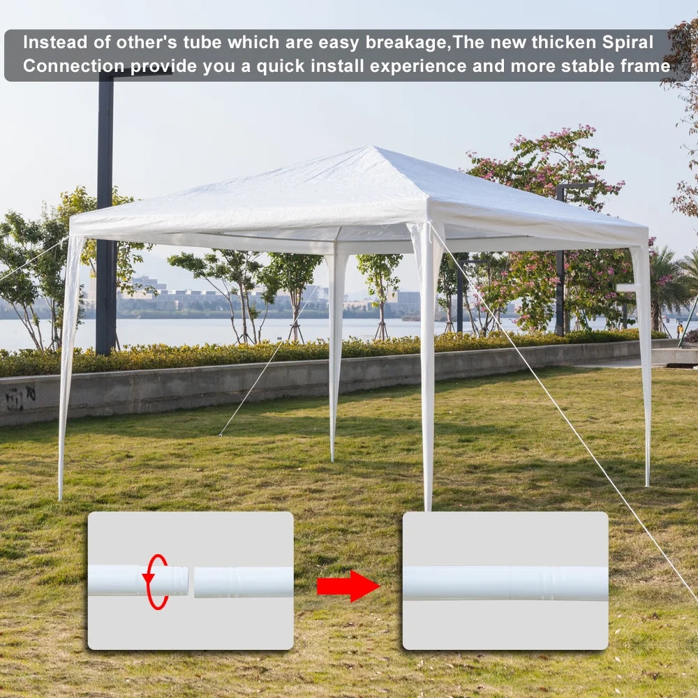 10' x 10' Waterproof Folding Canopy Tent C123251