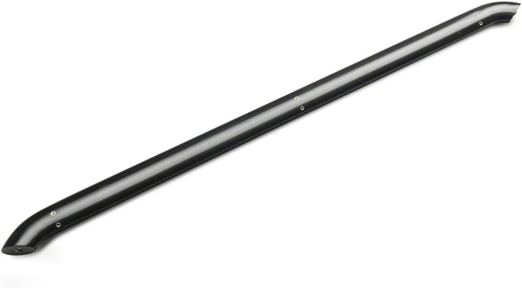 Black Oval Bent End Side Step Bars Z22857