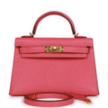 Pre-owned Rose Lipstick Chèvre Bag D664449