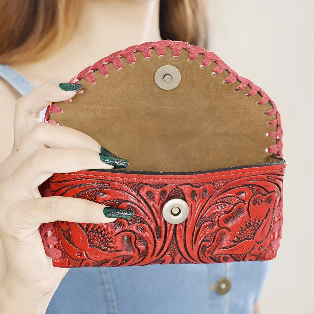 Genuine Leather Sunglass Case Handbag K35555