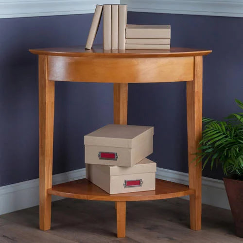 Corner Table Honey Finish A2094