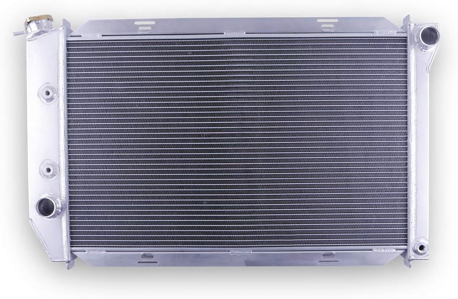 3 Rows Core Aluminum Cooling Radiator for Jeep CJ5 CJ6 CJ7 V8 Conversion Chevy Engine M298