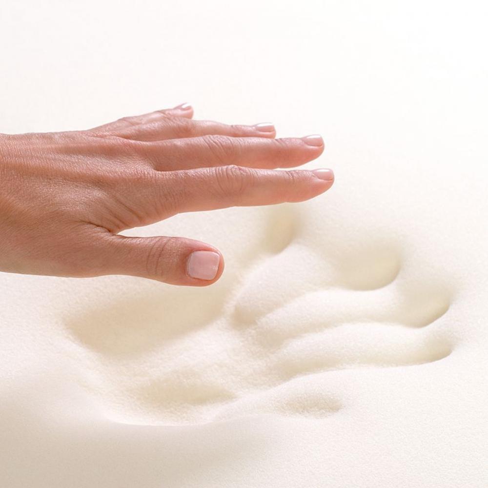 Visco Memory Foam Square Sheet 4"Hx24"Wx24"L 2.5 lb Regular Density N5924