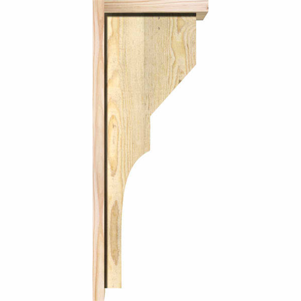 Monterey Rough Sawn Corbel with Backplate, Douglas Fir M986854