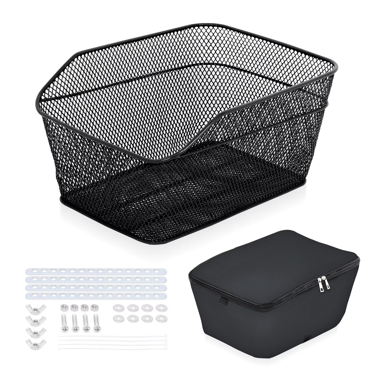 Bicycle Basket with Waterproof Cover O1318