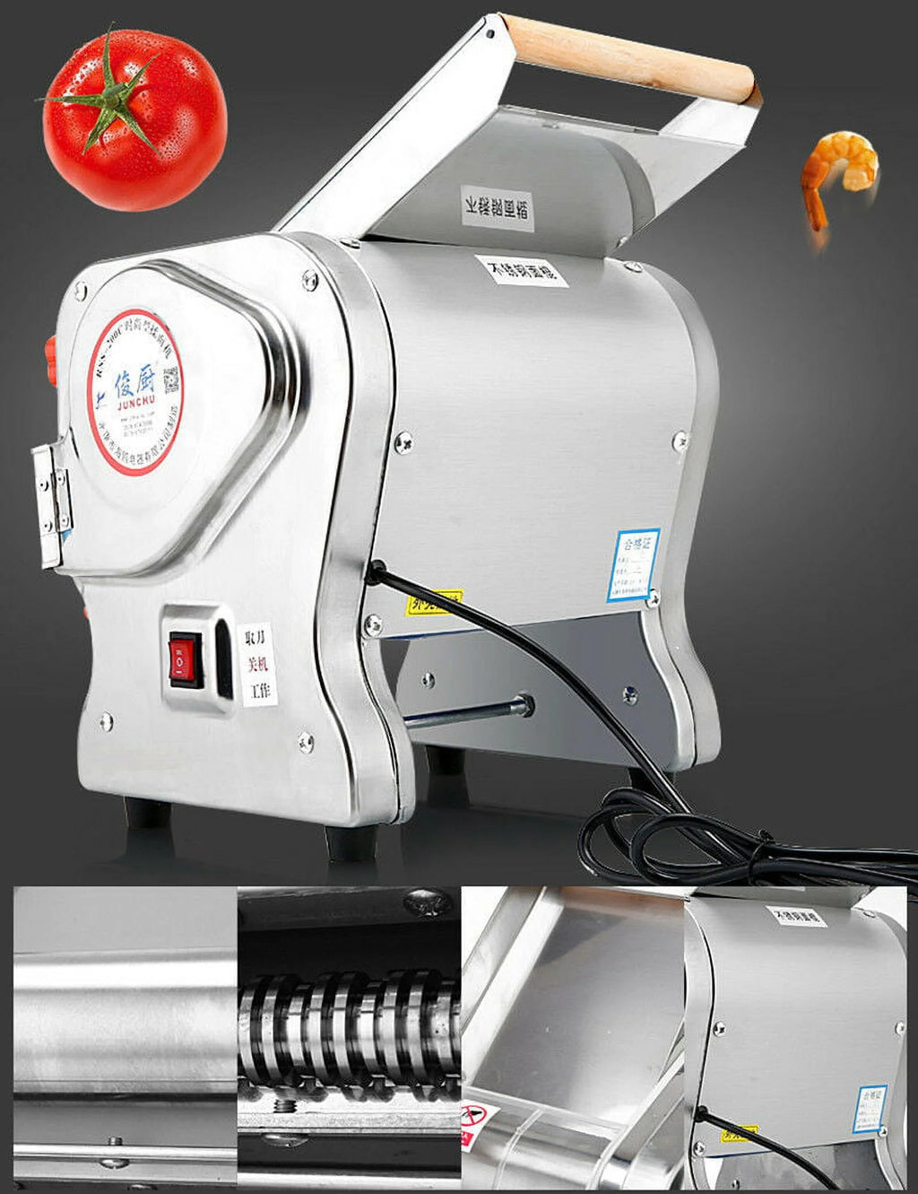110V Electric Pasta Press Maker Noodles Machine N558843