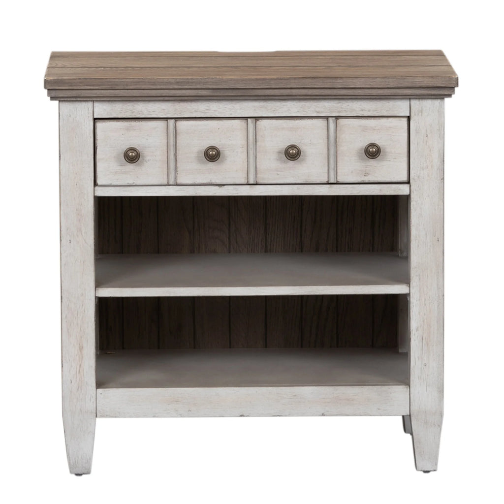 1 Drawer Night Stand with Charging Station F681683