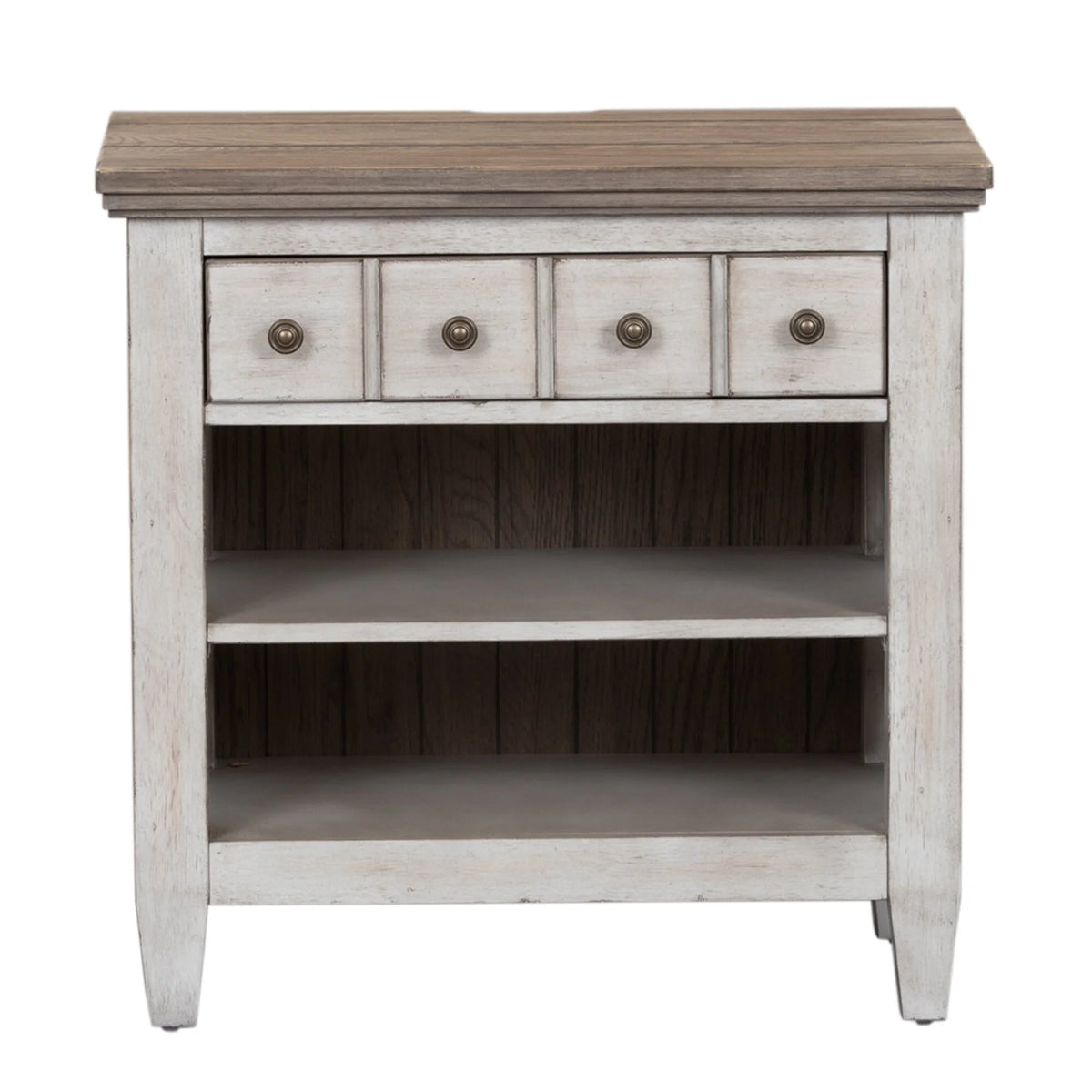 1 Drawer Night Stand with Charging Station F681683