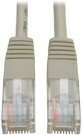 15.24 M Cat5e Cat5 350 MHz Snagless Molded UTP Patch Cable Grey W9480