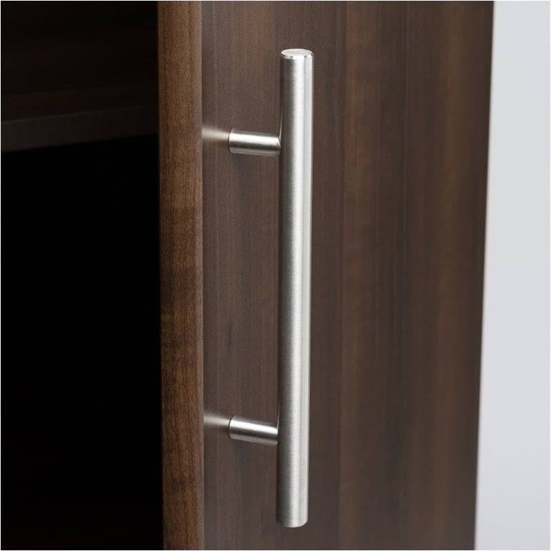 32x22 Stackable Wall Storage Cabinet in Espresso P754801