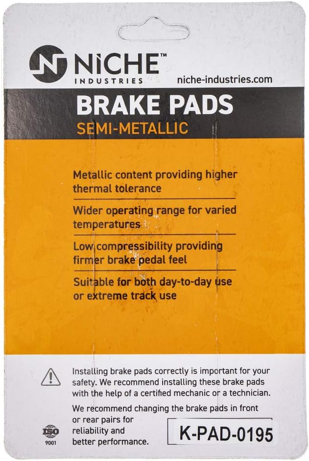 Semi-Metallic Brake Pad Set Front 4 Pack W5027
