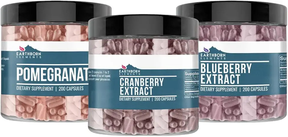 Pomegranate Blueberry Cranberry Extract 200 Capsules Y731942