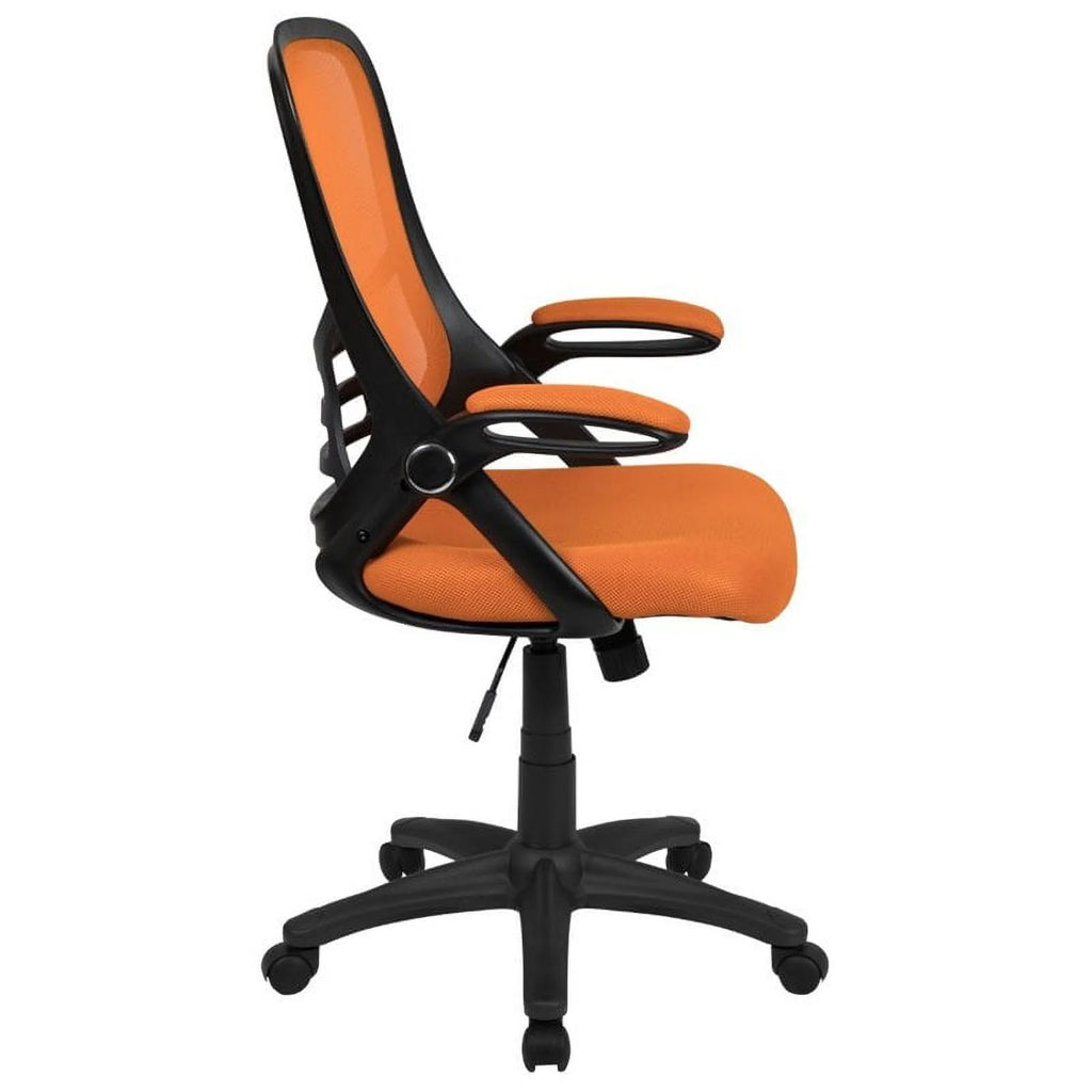 Orange Ergonomic Mesh Office Swivel Chair A8263