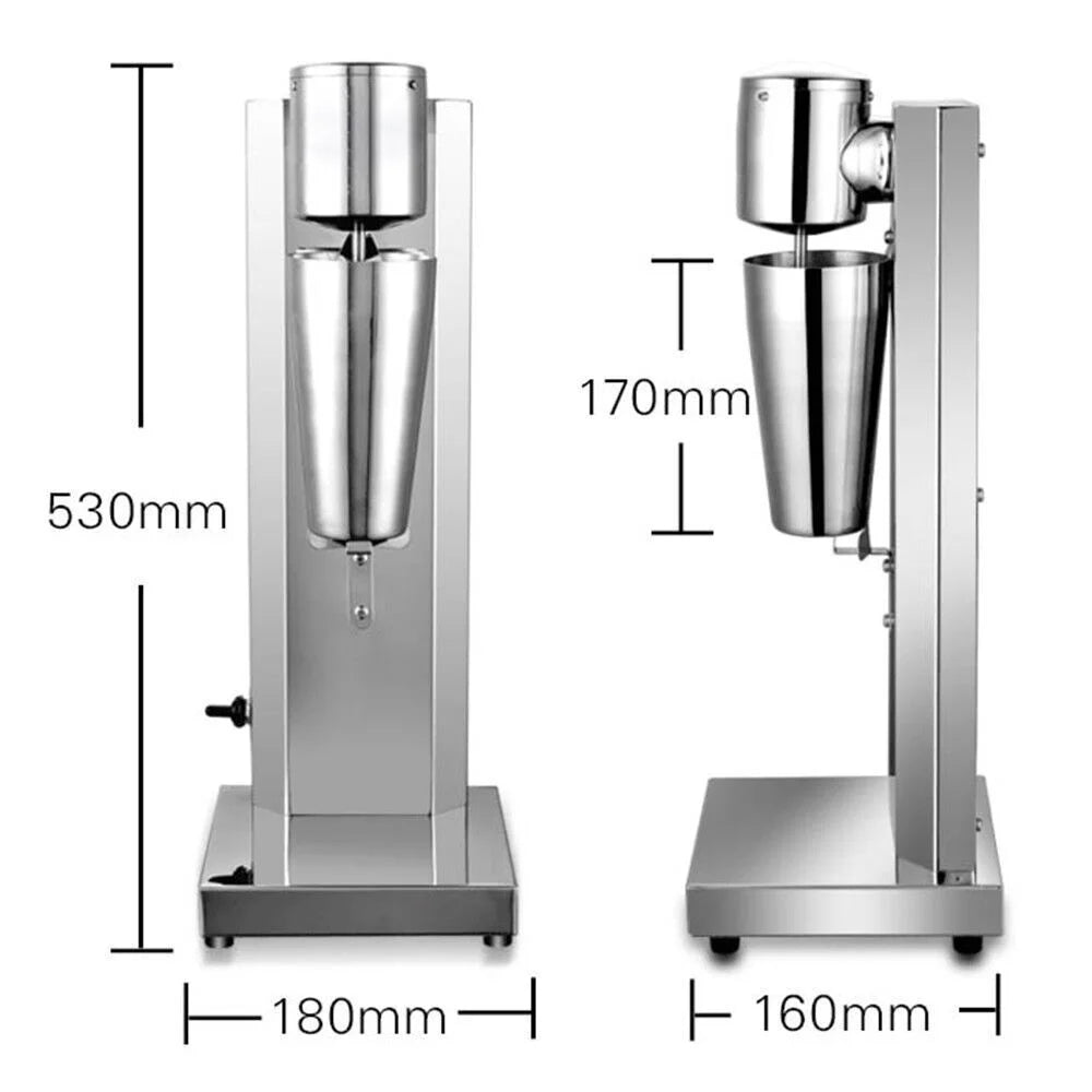 180W Stainless Steel Electric Milkshake Maker W9398