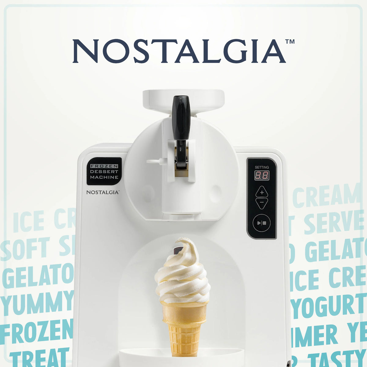 Frozen Dessert Maker White G418