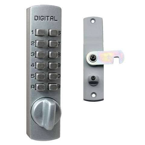Mechanical Keyless Cabinet Cam Lock - Antique Brass V189