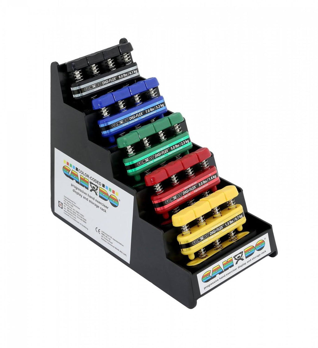 Set of 5 Hand Exerciser with Plastic Rack T73626