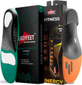 Heavy Duty High Arch Insoles with Fitness Shoe Inserts Size L N241