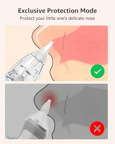 Baby Nasal Aspirator with 3 Soft Silicone Tips Y36891